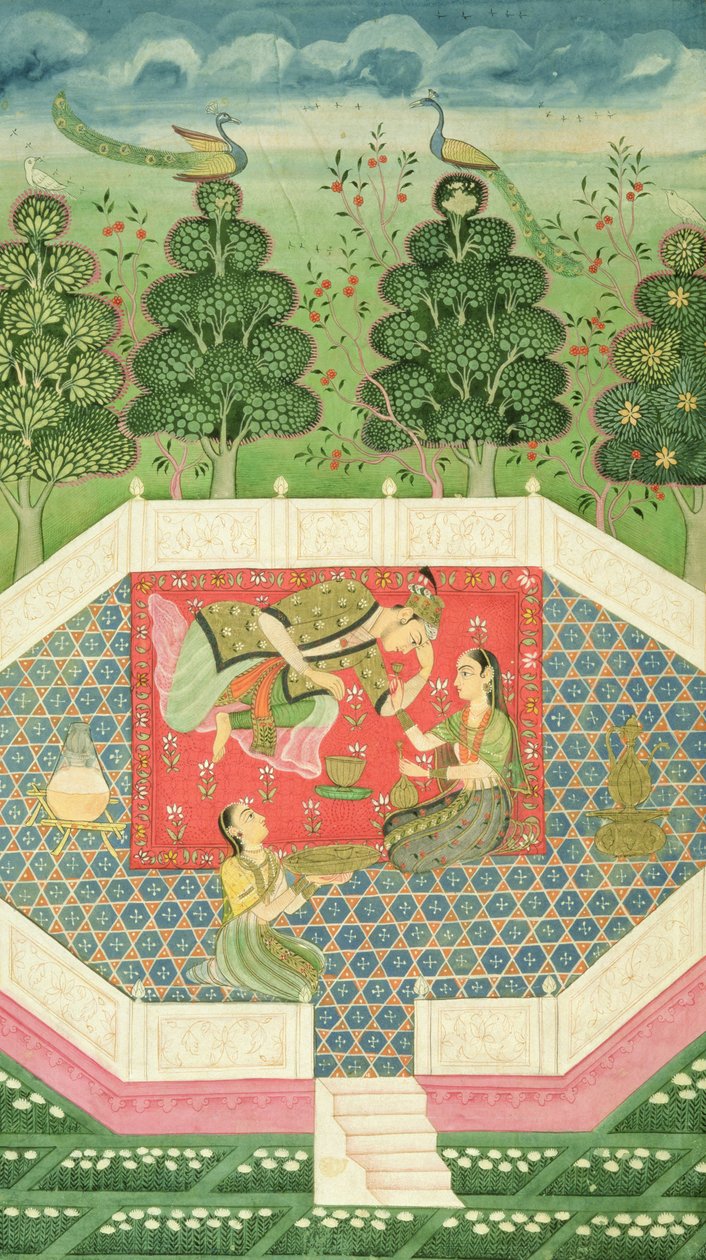 La Reina de las Hadas entretiene al príncipe de Indian School