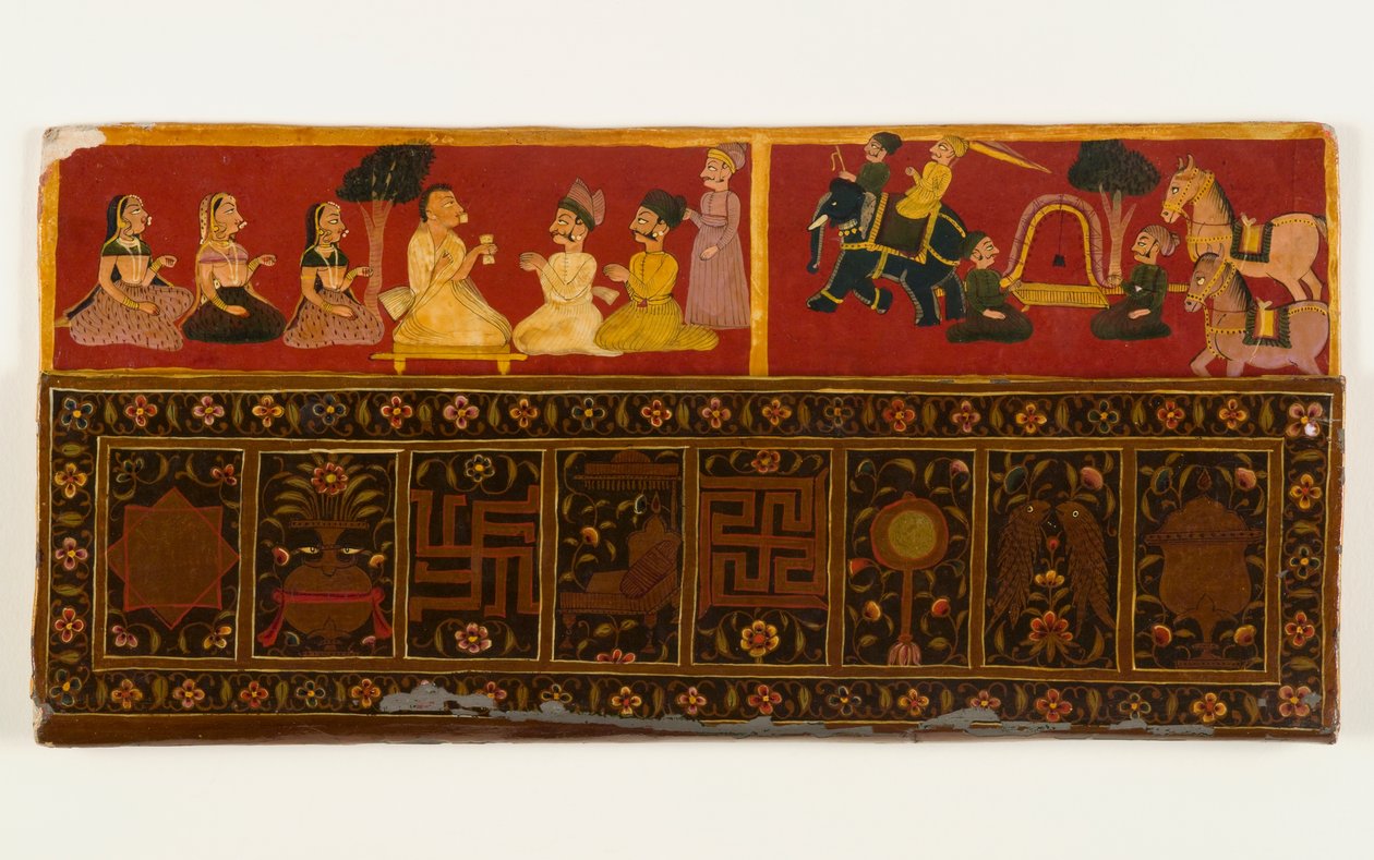 Cubierta de Libro Jain de Indian School