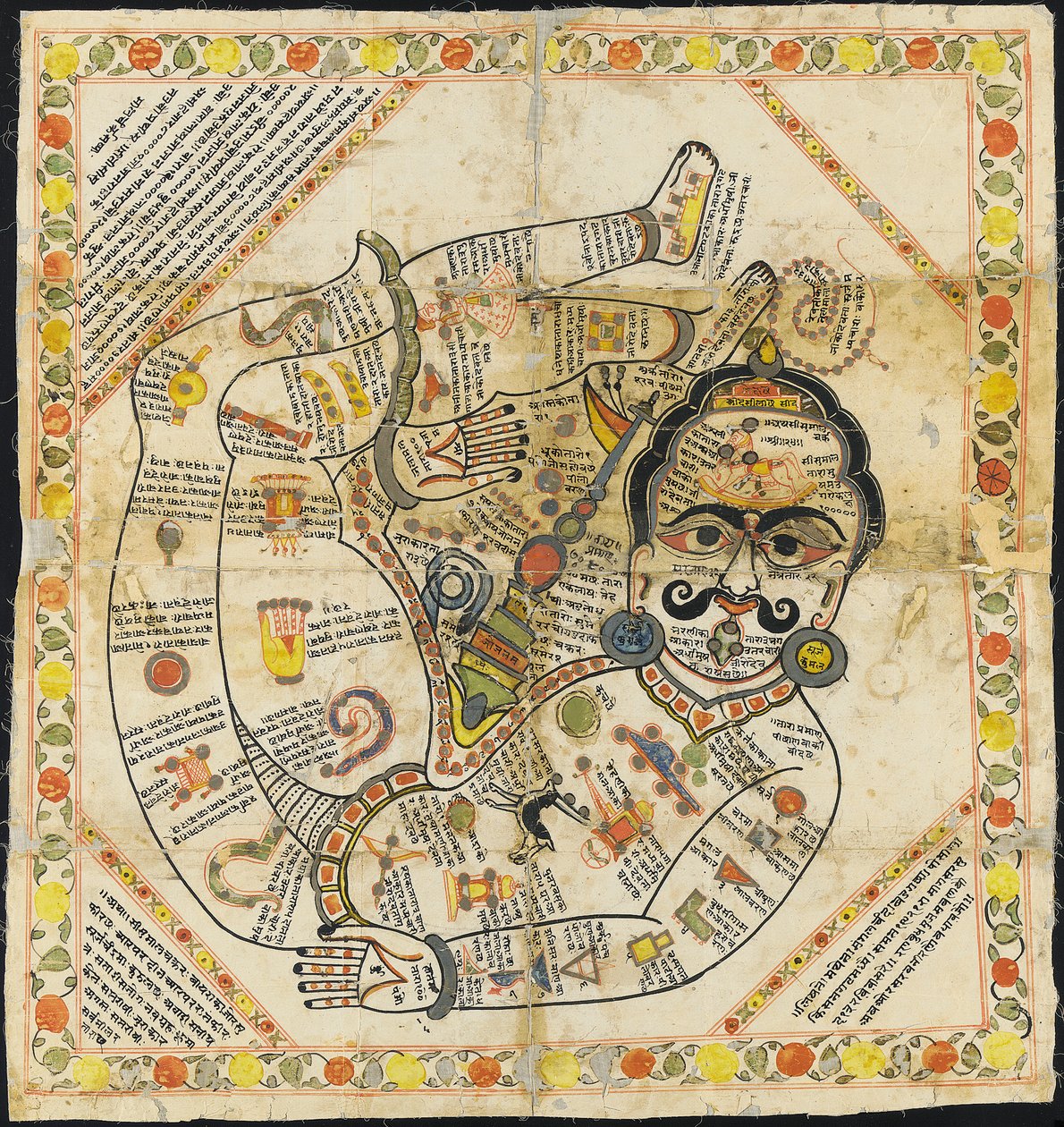 Pintura tántrica jainista, Rajastán de Indian School