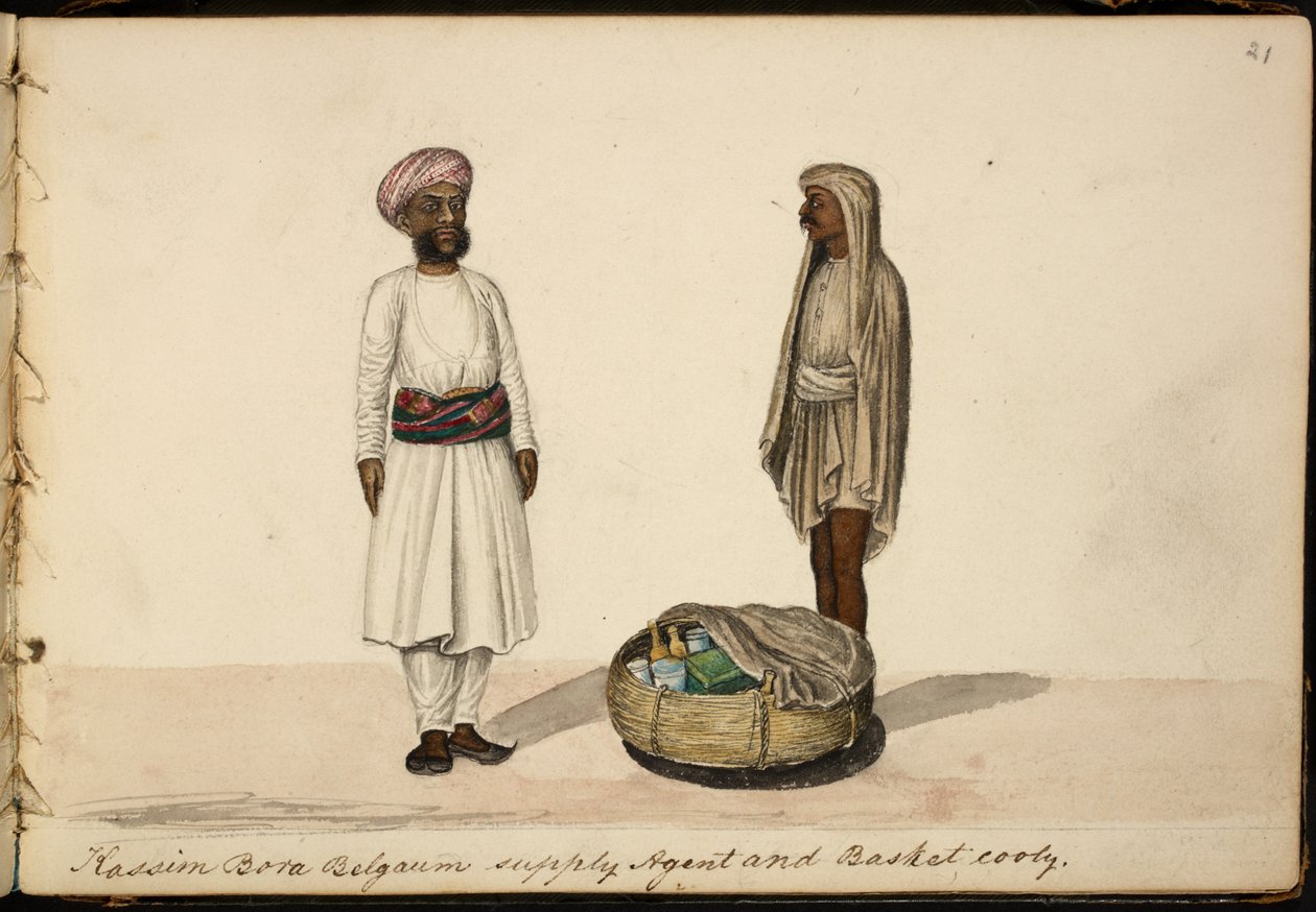 Kassim Bohori, Agente de Suministros. Belgaum de Indian School