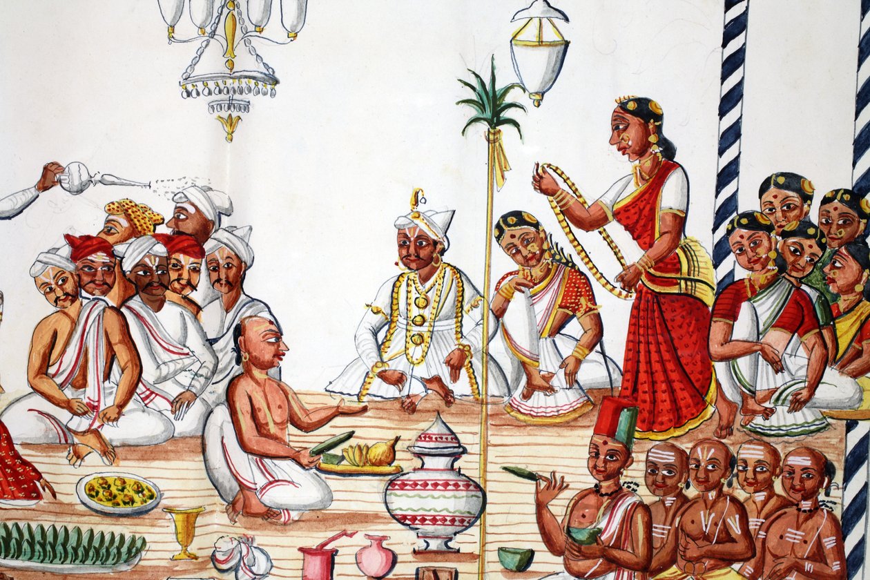Ceremonia de matrimonio de Indian School