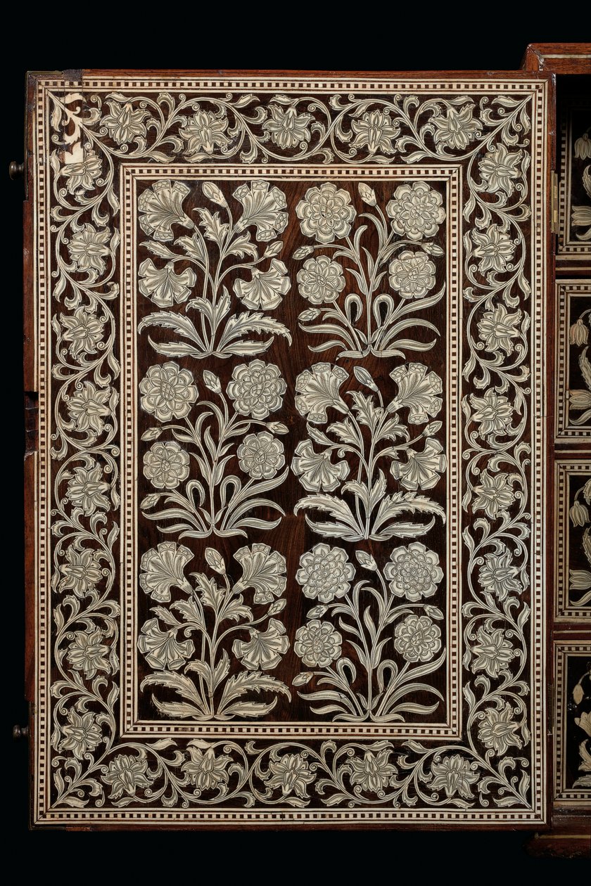 Gabinete mogol, Gujarat o Sindh, India Occidental de Indian School