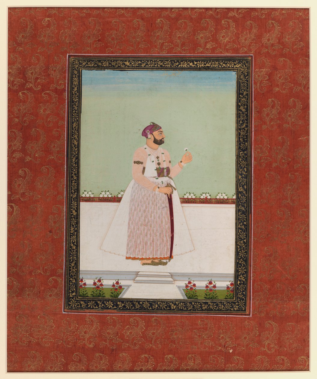 Munir al-Mulk Bahadur, 1875-1900 de Indian School