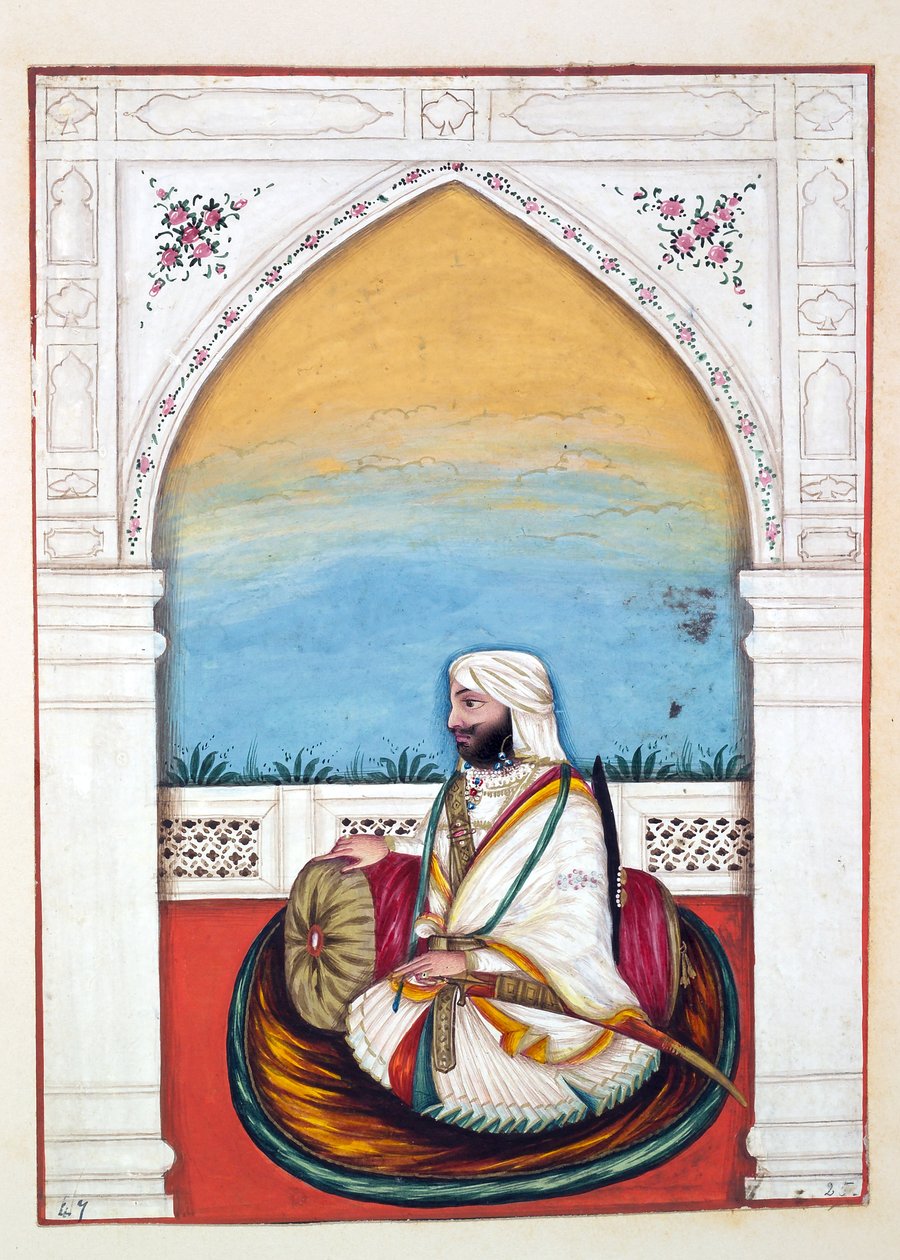 Nawab Imam-od-dun, del Reino del Punjab, sus Gobernantes y Jefes, volumen II de Indian School