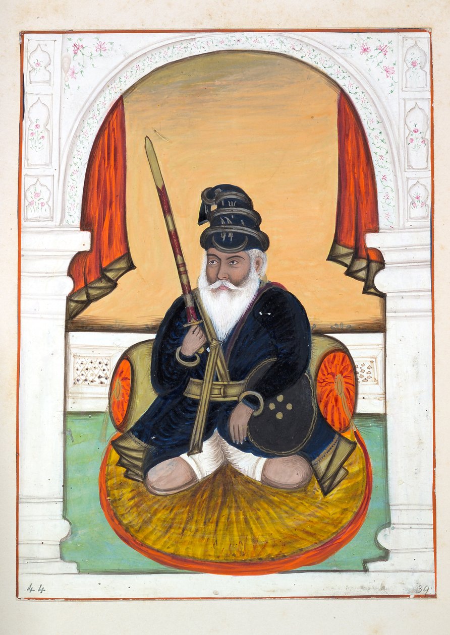 Nutta Singh Akali, del Reino del Punjab, sus Gobernantes y Jefes, volumen II de Indian School