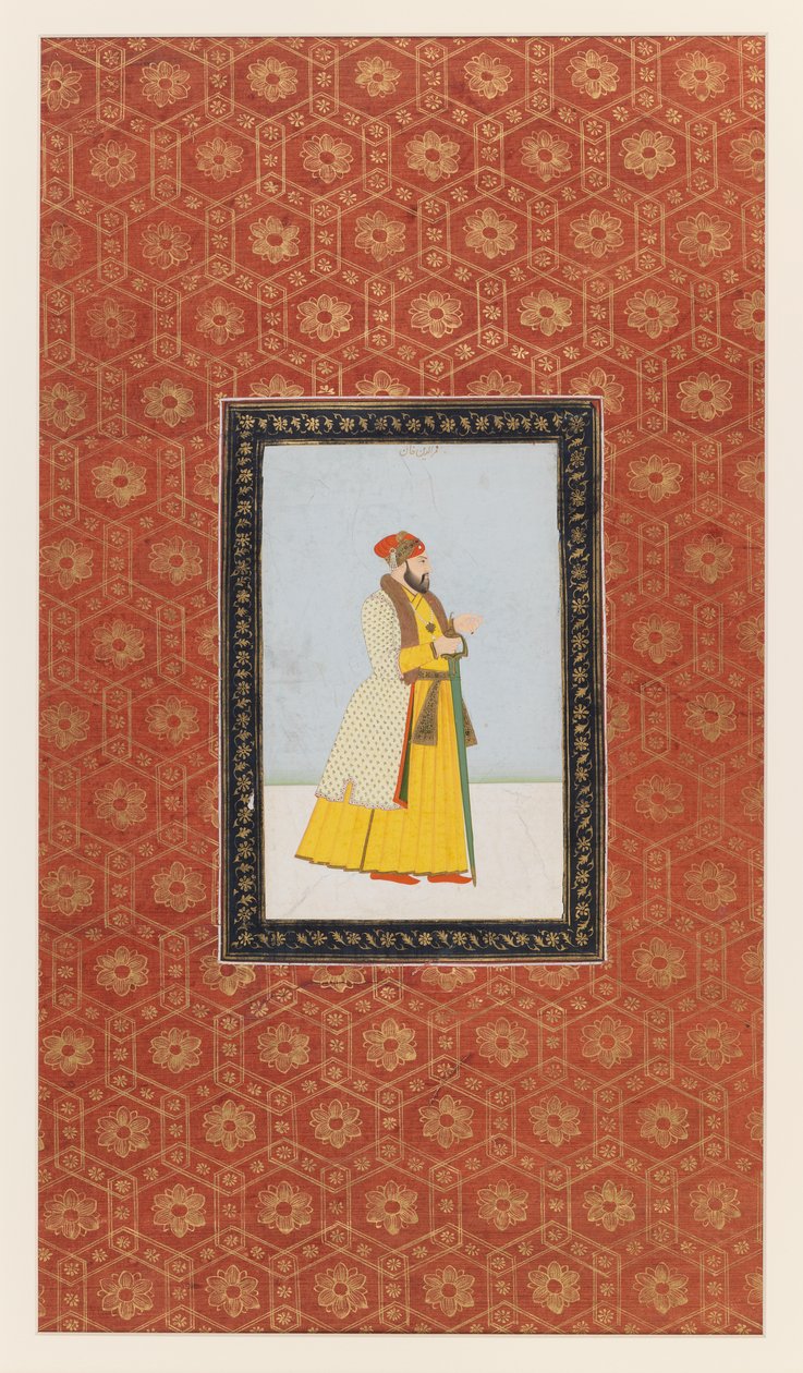 Qamar al-Din Khan, 1875-1900 de Indian School