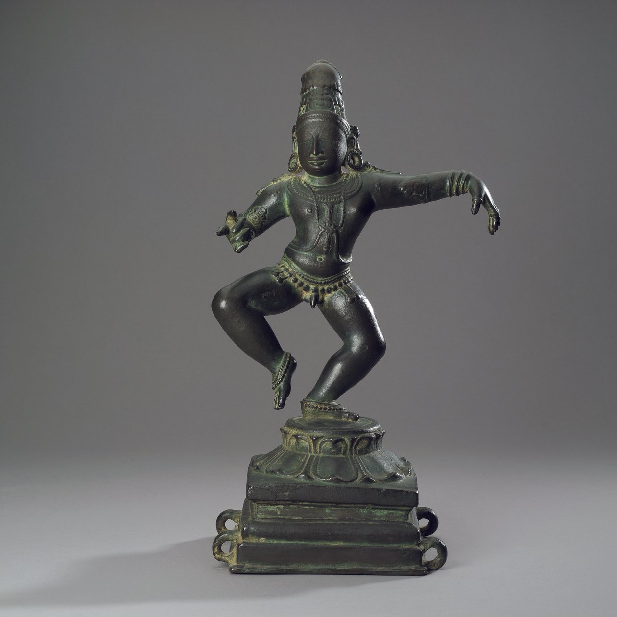 Sambandar, niño santo devoto de Shiva, c.1100 de Indian School
