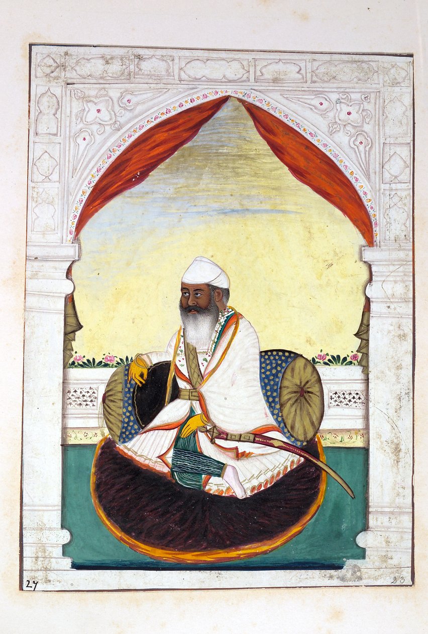 Sirdar Gurmukh Singh Bhai, del Reino del Punjab, sus Gobernantes y Jefes, volumen II de Indian School
