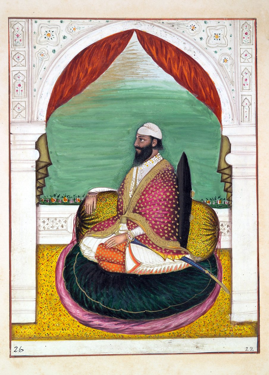 Sirdar Mangal Singh, del Reino del Punjab, sus Gobernantes y Jefes, volumen I de Indian School