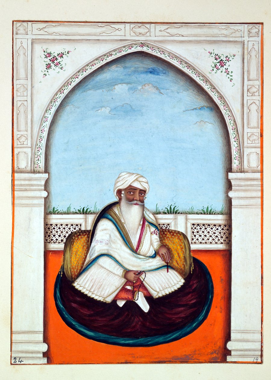 Sirdar Sham Singh, del Reino del Punjab, sus Gobernantes y Jefes, volumen I de Indian School