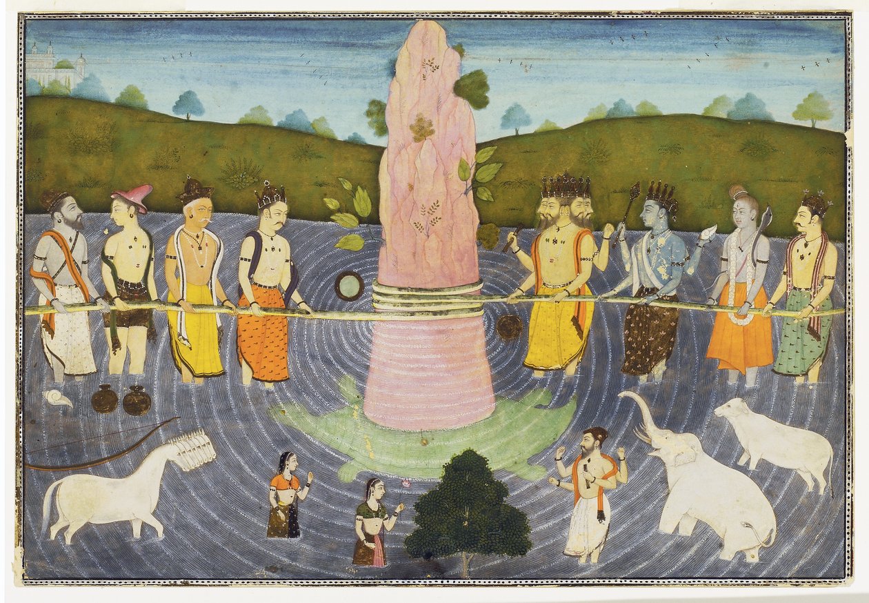El batido del océano de leche de Indian School