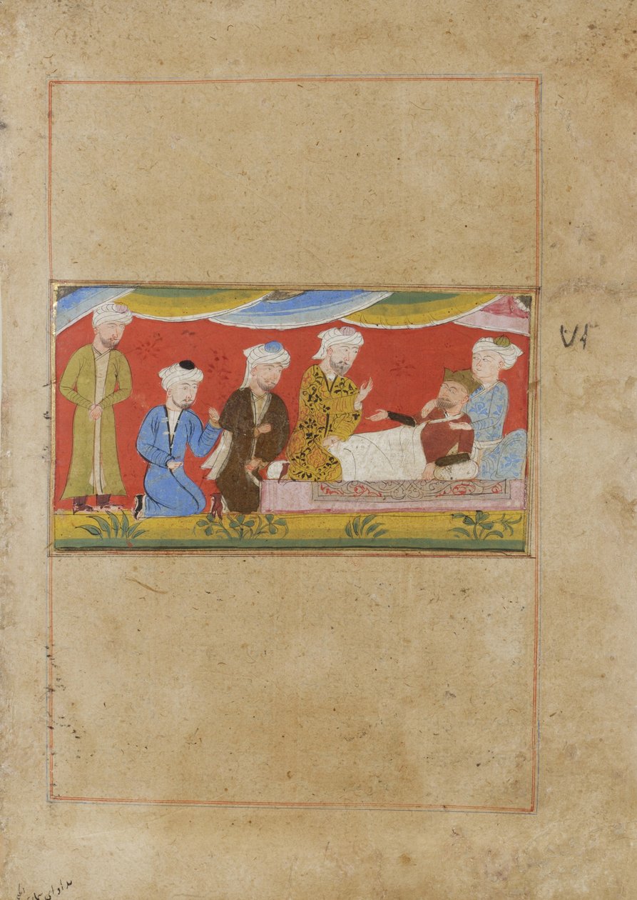 El enfermo Alejandro dicta su testamento de Indian School
