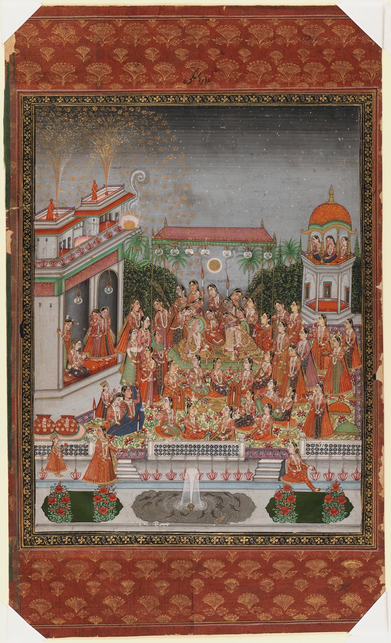Las nupcias de Dara Shikoh, 1875-1900 de Indian School
