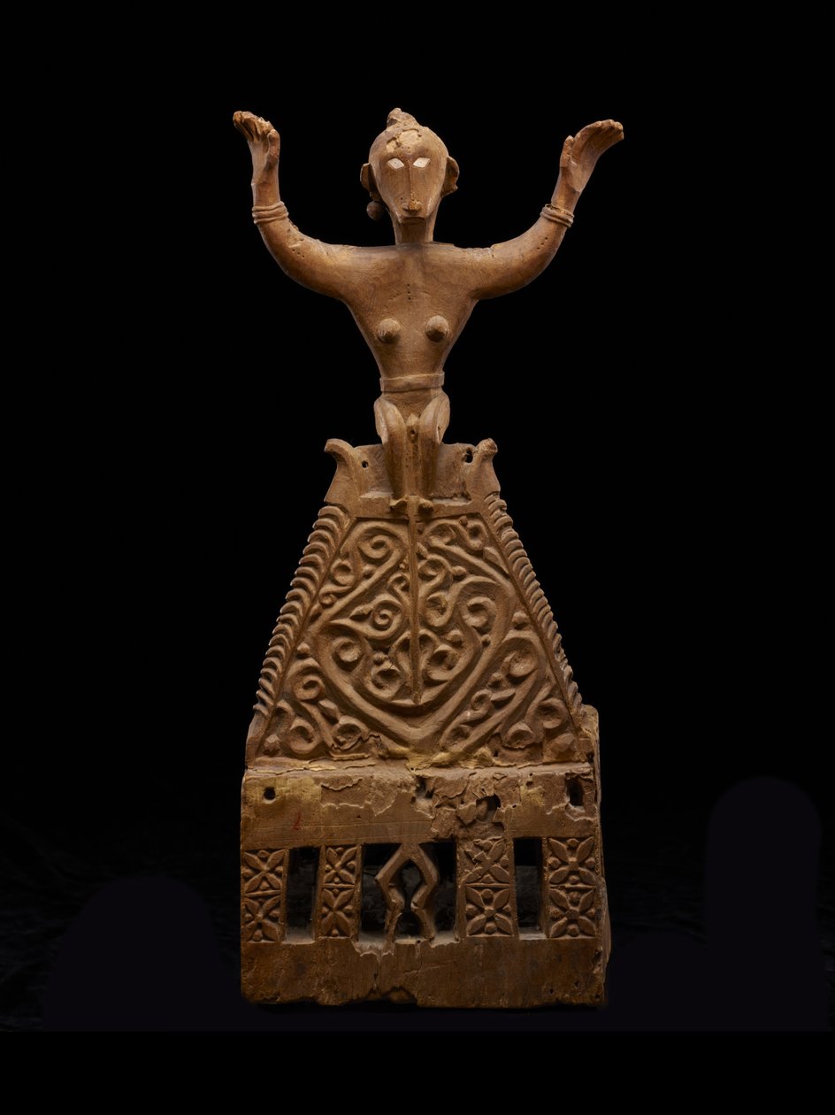 Altar que representa a la primera antepasada femenina (luli) de Indonesian School