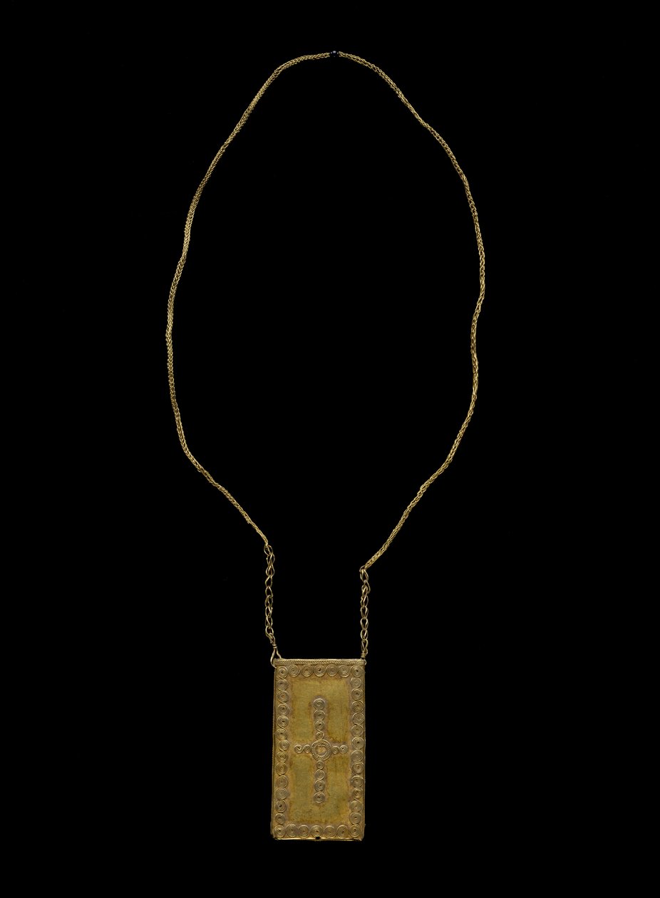 Colgante de betel en cadena, pueblo Ngada de Indonesian School
