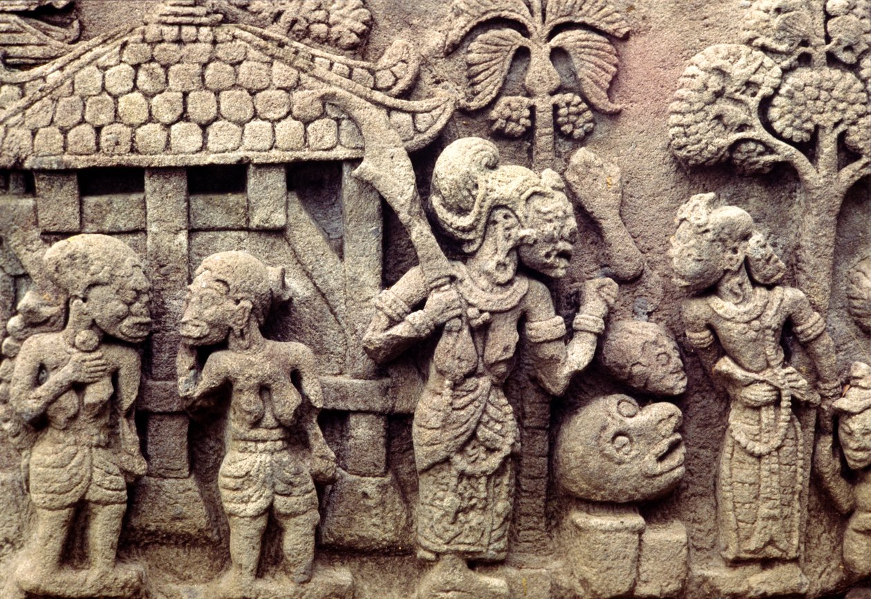 Relieve de Indonesian School