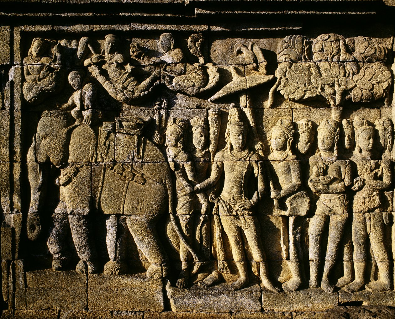 Relieve de Indonesian School