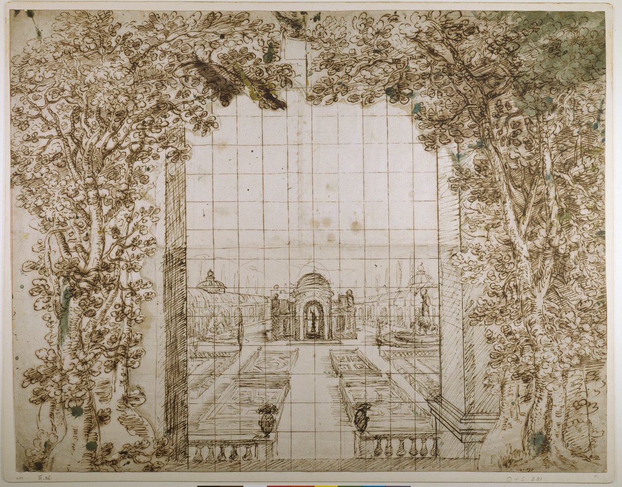 Un jardín y villa principesca de Inigo Jones