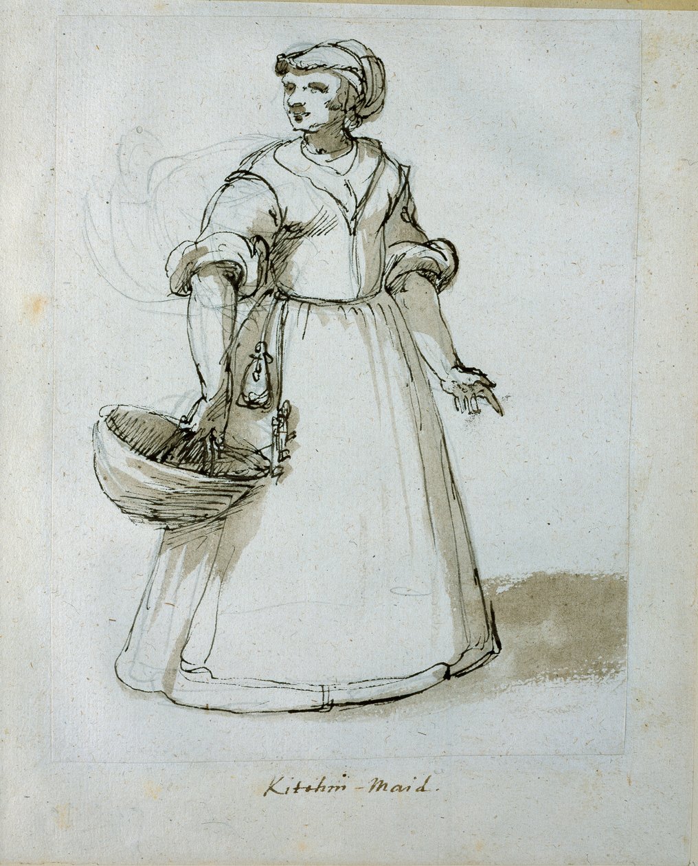 Una criada de cocina de Inigo Jones
