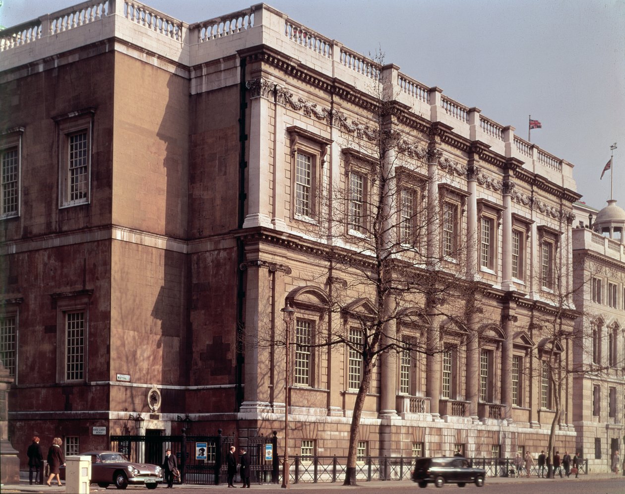 Banqueting House, Whitehall, construido en 1622 de Inigo Jones