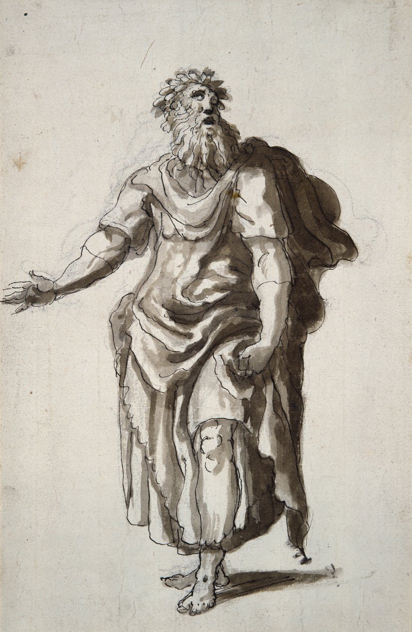 Merlín, c.1610 de Inigo Jones