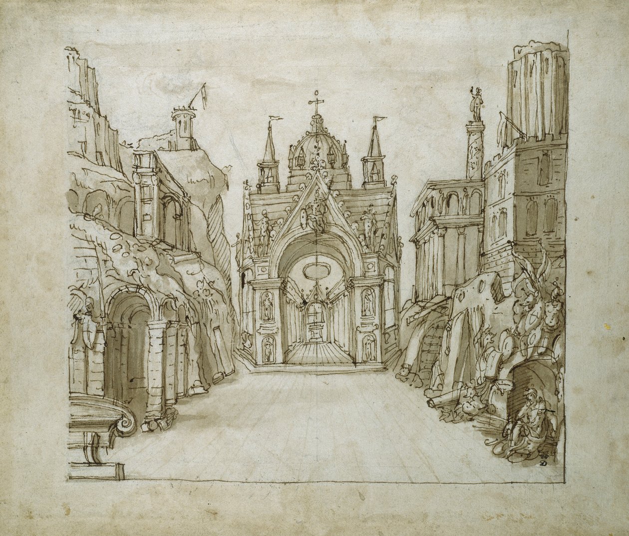Pórtico de San Jorge, c.1610 de Inigo Jones