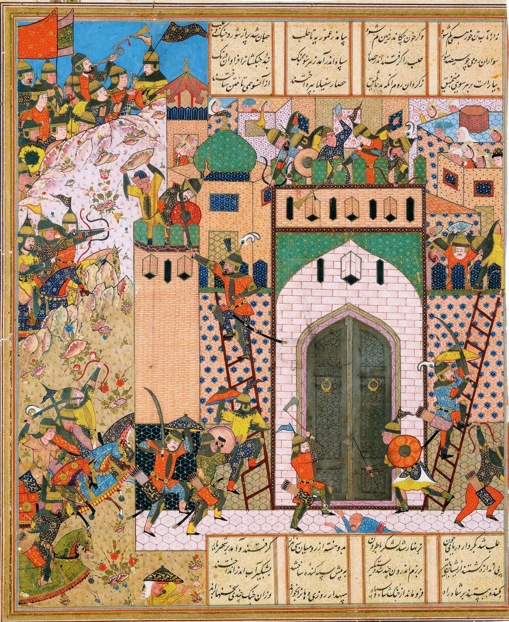 Shah Anushirvan captura la fortaleza de Saqila de Iranian Master