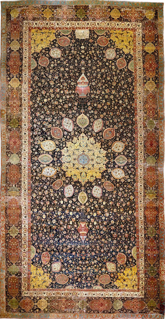 La Alfombra de Ardabil, c. 1540 de Iranian Master