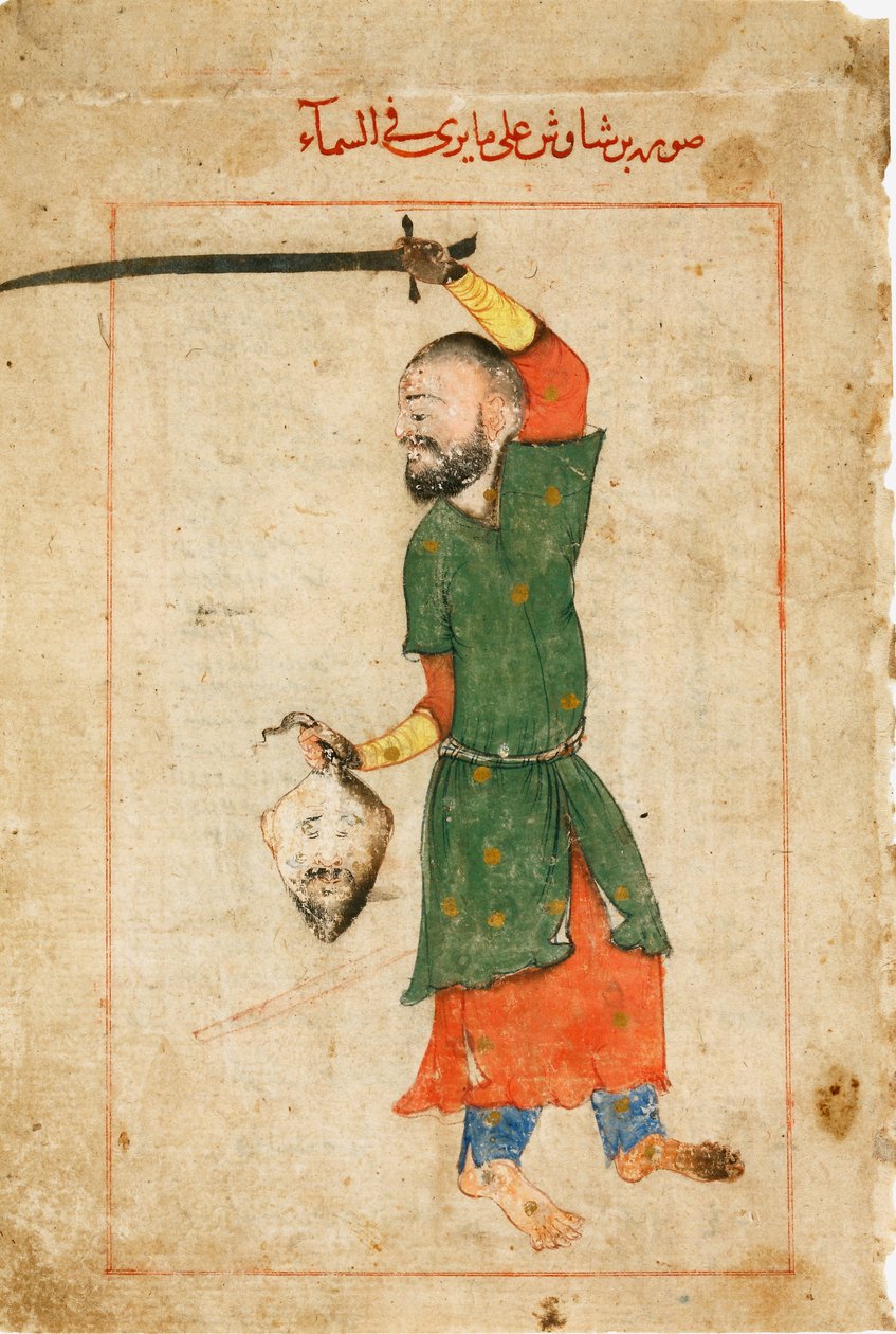 La constelación Perseo del Libro de Estrellas Fijas de Al-Sufi de Iranian Master
