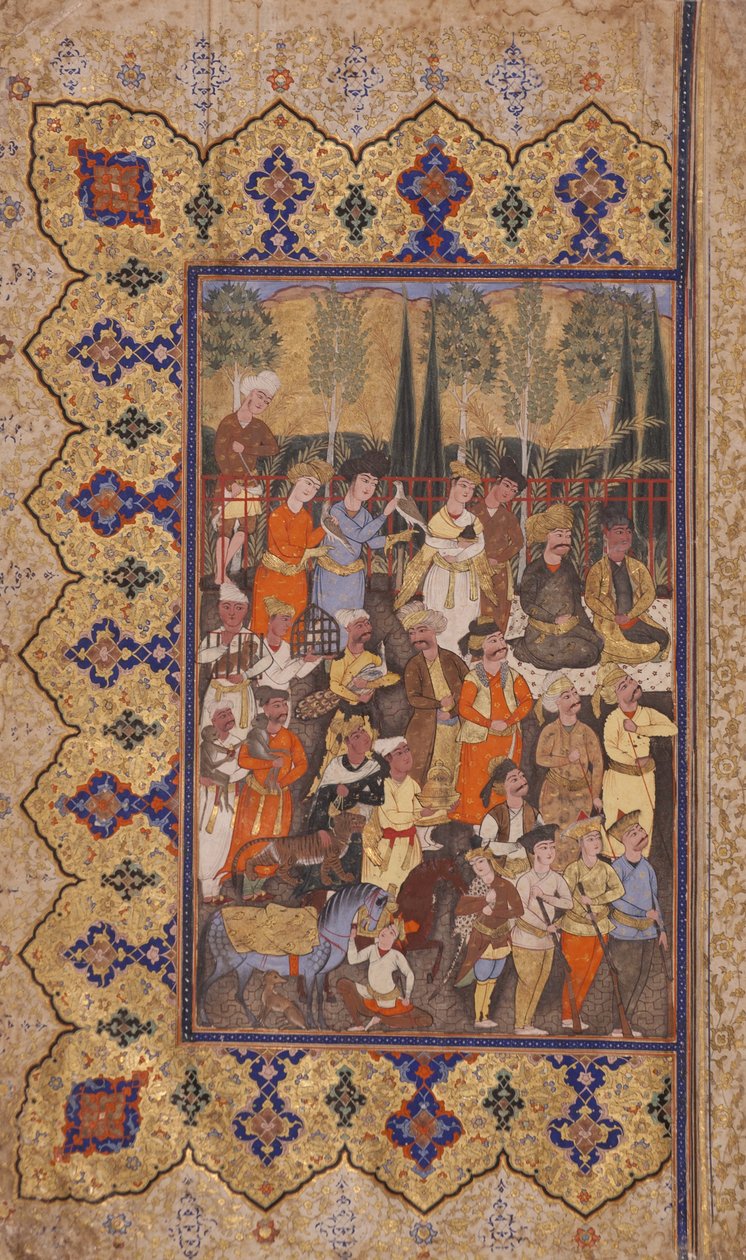 Entonización de Luhrasp de Iranian School