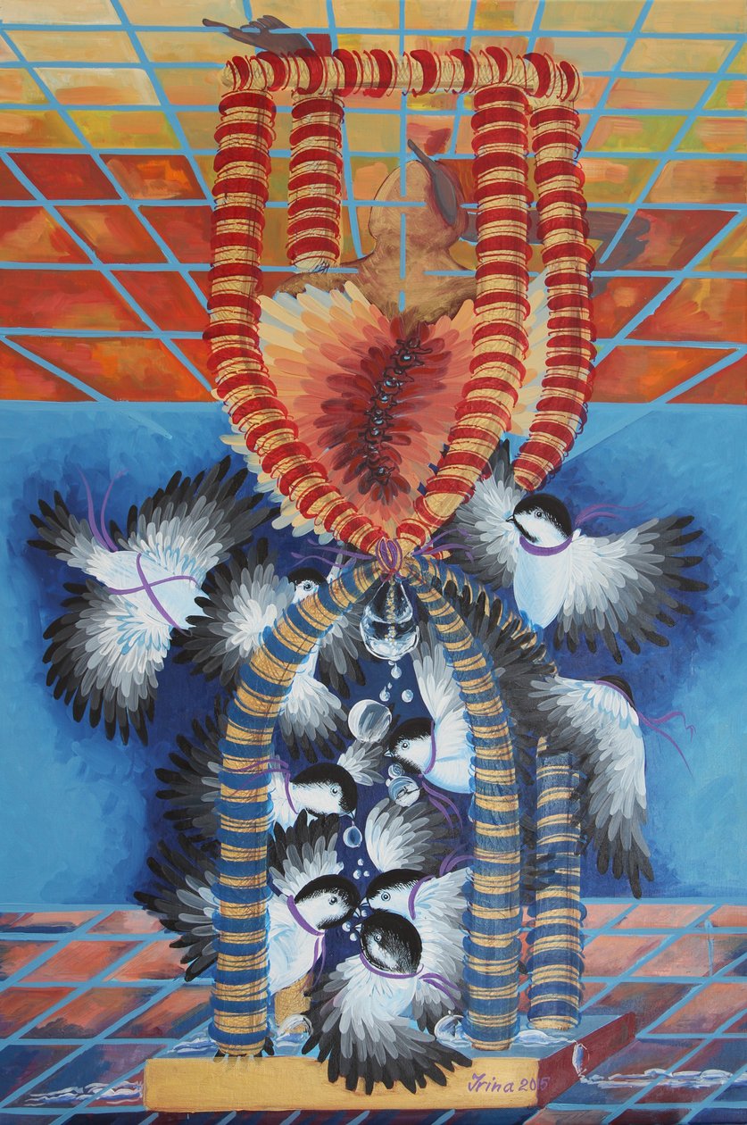 Gotas de Agua y Carboneros, 2015 de Irina Corduban