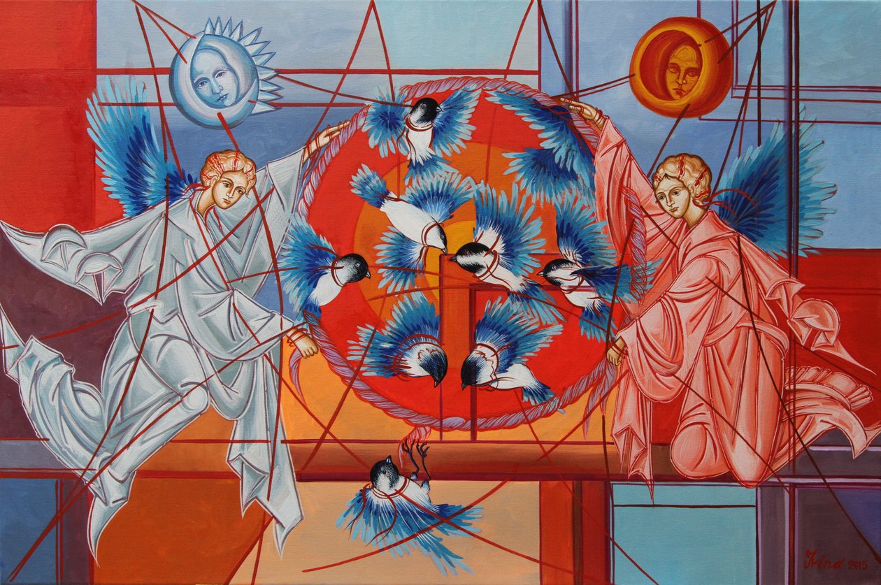 El mundo decepcionado y los carboneros, 2015 de Irina Corduban