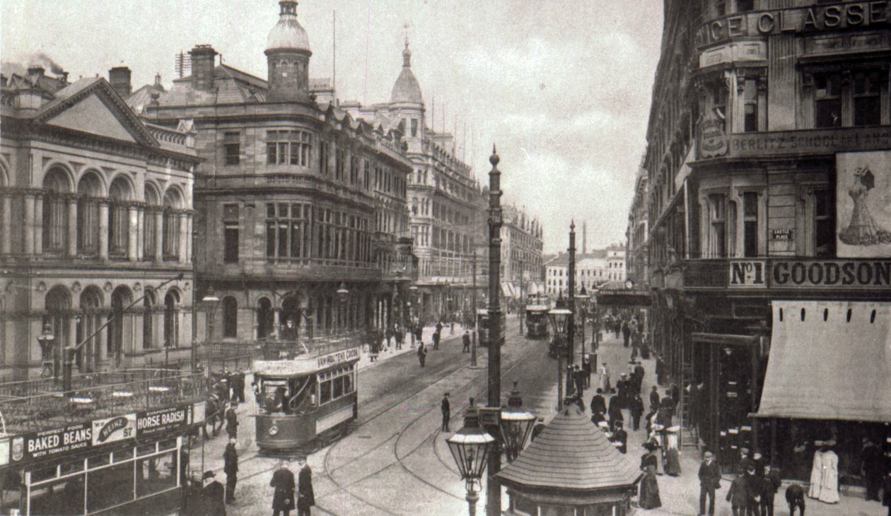 Royal Avenue, Belfast, c.1900 de Irish Photographer