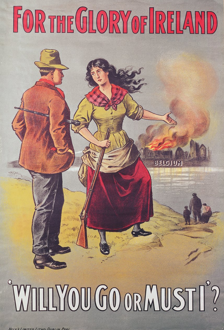 Por la Gloria de Irlanda, 1866 de Irish School