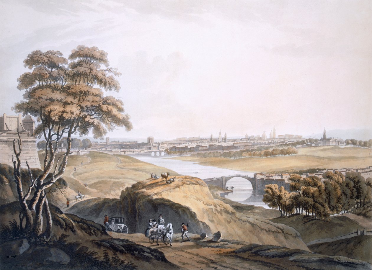 Vista de Dublín de Irish School