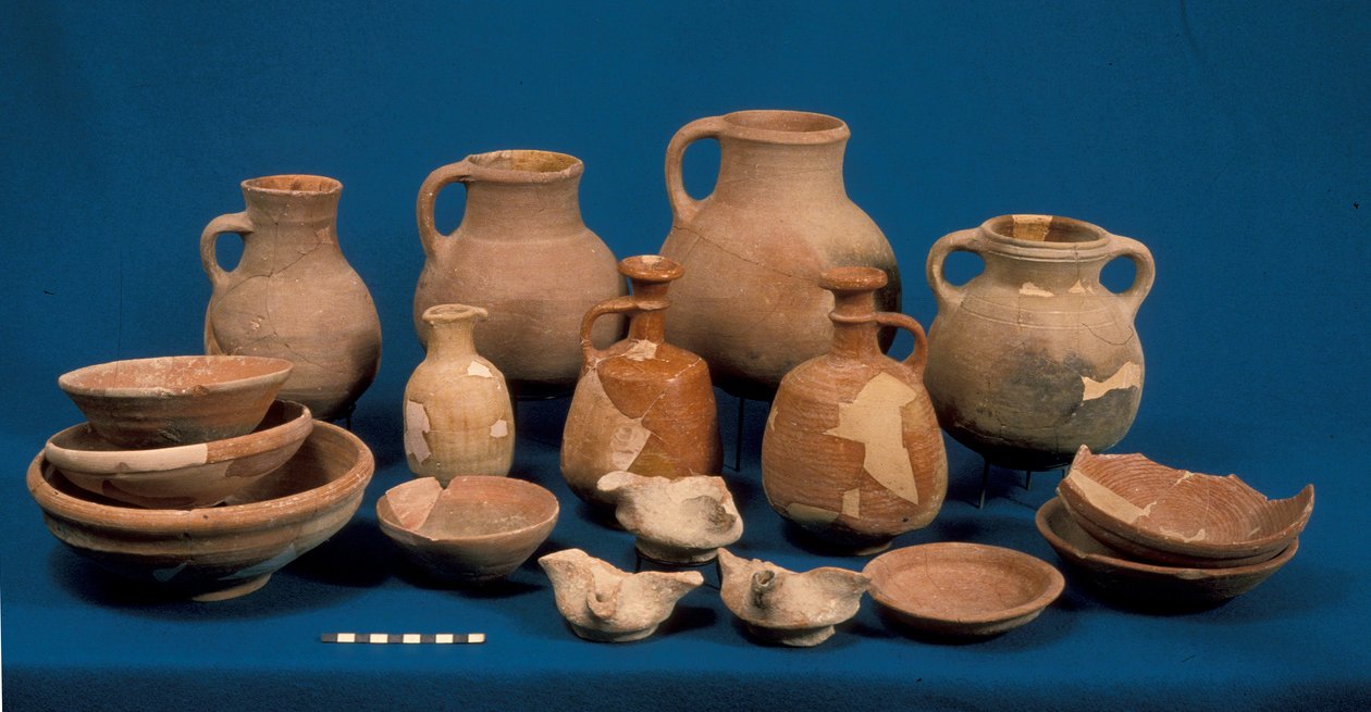Cerámica, Ciudad de David de Iron Age