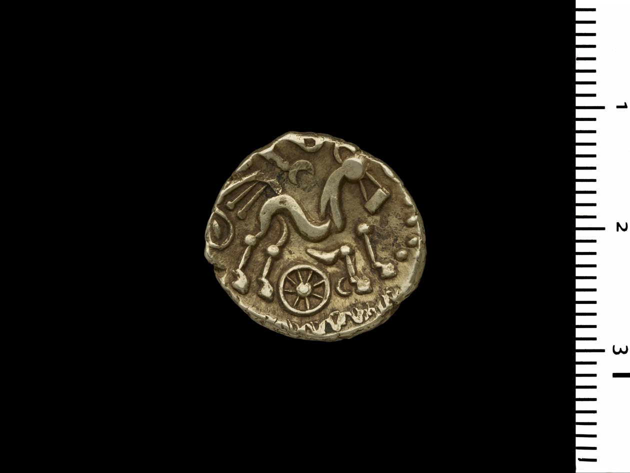 Moneda del Tesoro de Henley, c.50 a.C. de Iron Age