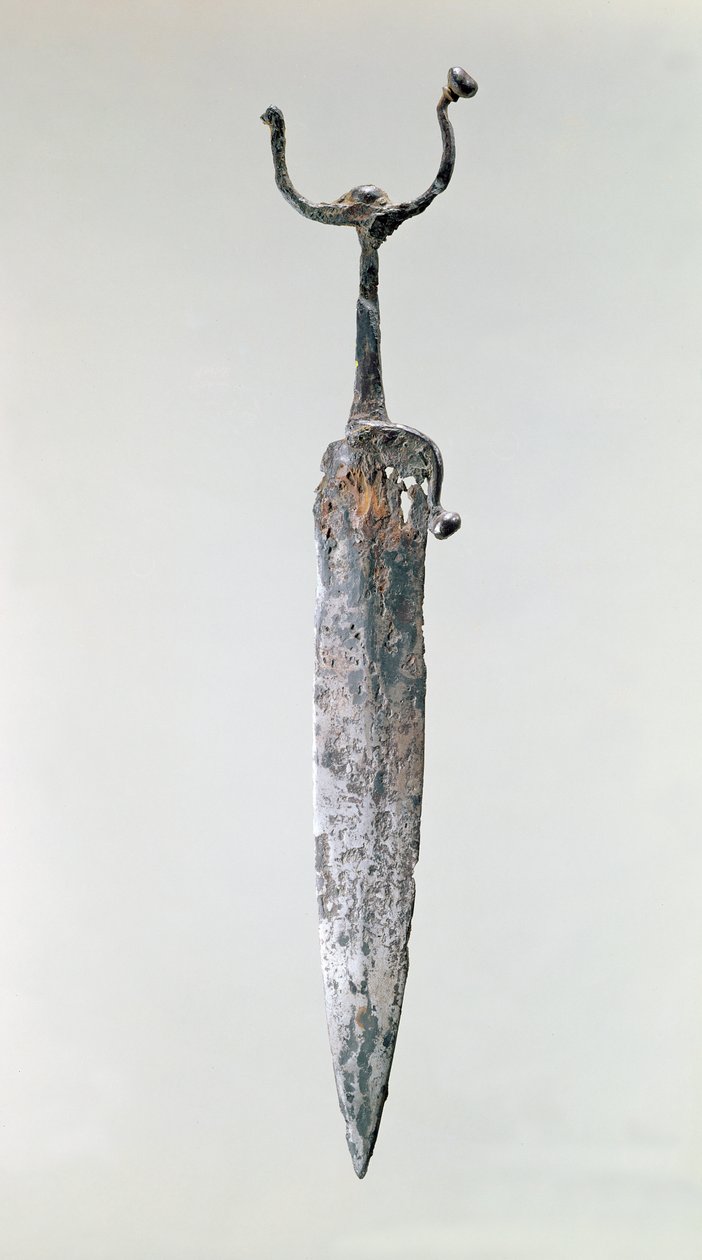 Daga, Cultura Halstatt, c.750-450 a.C. de Iron Age