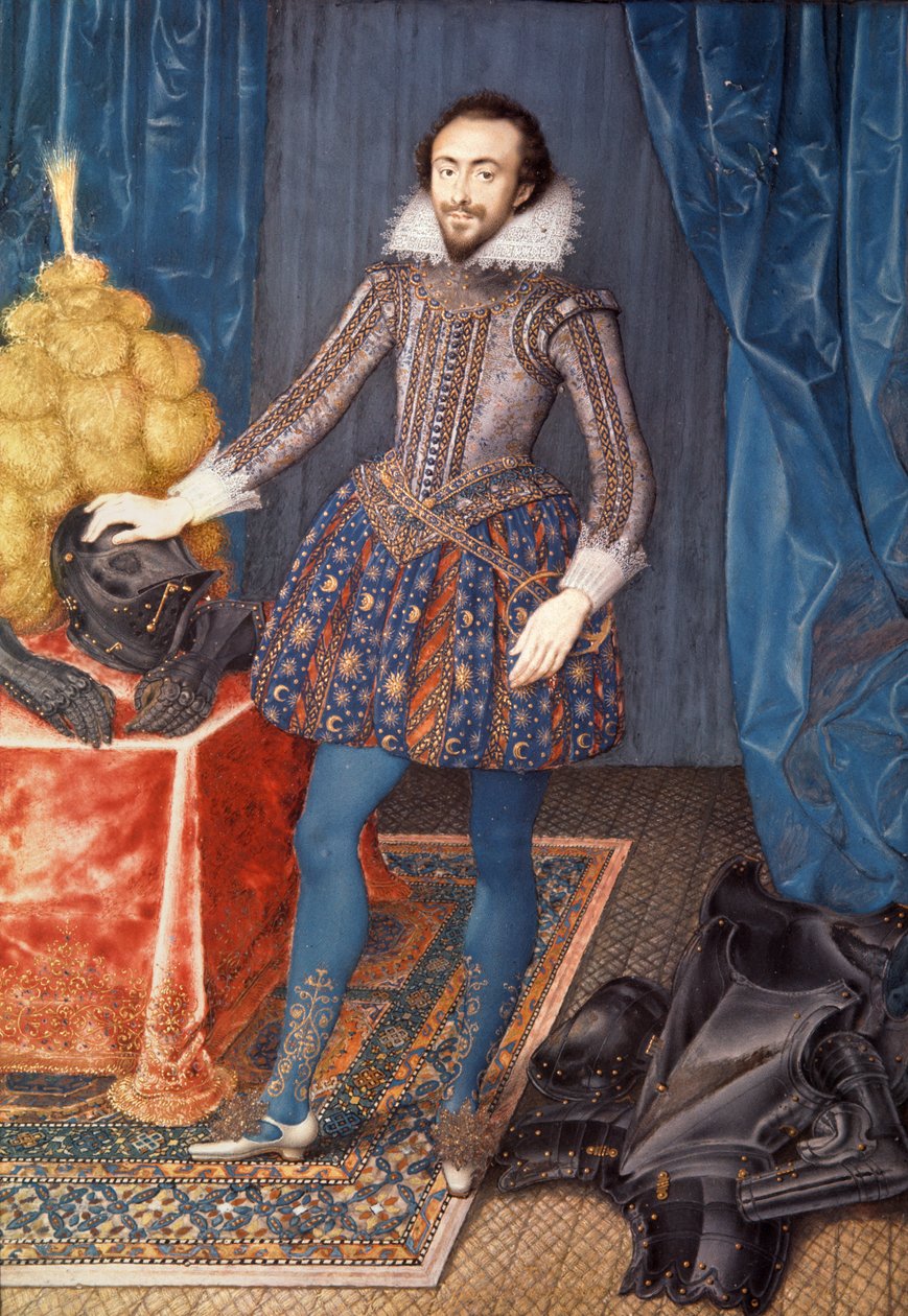 Retrato de Richard Sackville, 3er Conde de Dorset (1589-1624), 1616 de Isaac Oliver