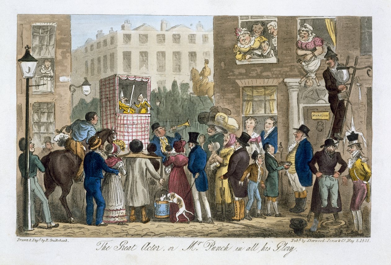 El gran actor, o Mr. Punch en todo su esplendor, de 
