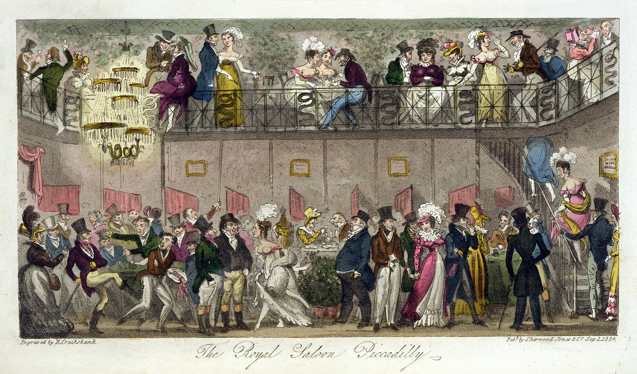 El Salón Real, Piccadilly, de 