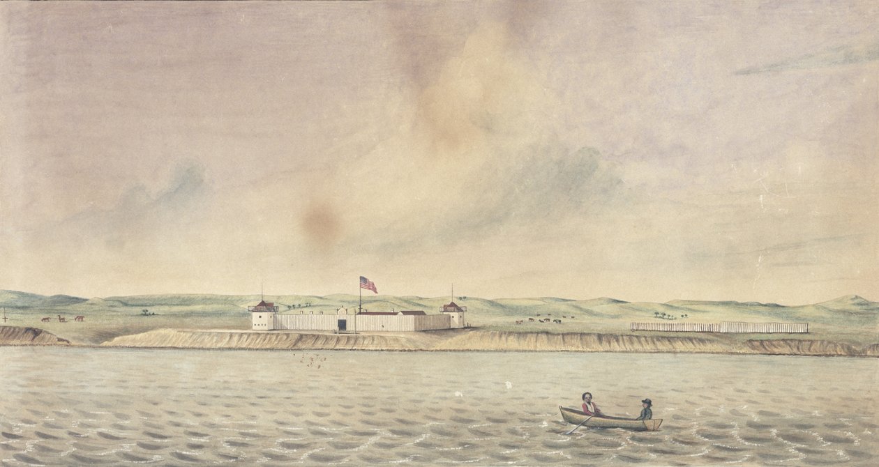 Fuerte Unión, Missouri, 1843 de Isaac Sprague