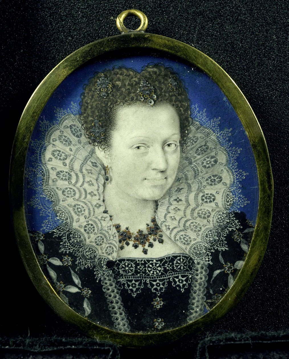 Retrato de una mujer, c.1600-17 de Isaac (attr. to) Oliver