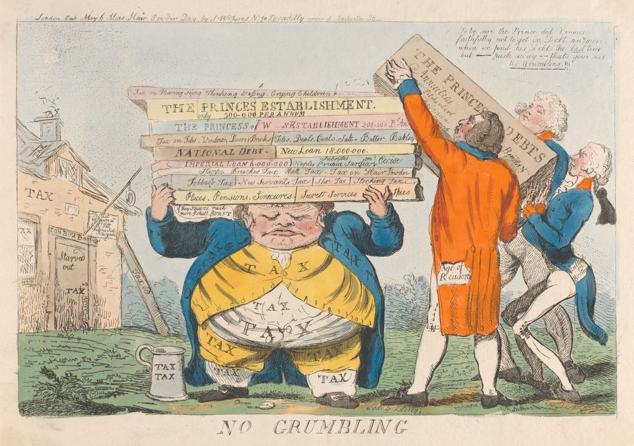 Kein Murren de Isaac Cruikshank