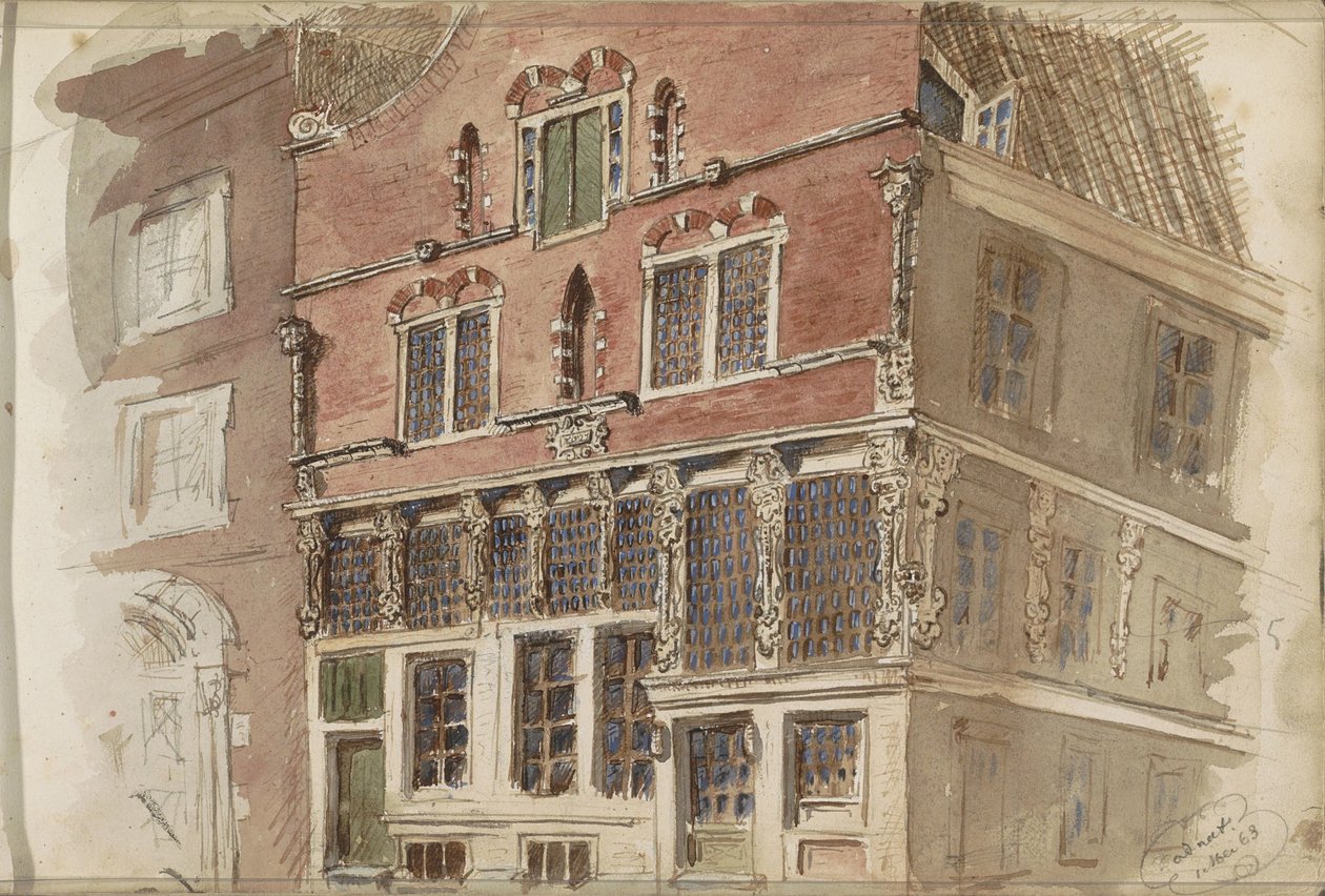 Fachada del siglo XVII de Isaac Gosschalk