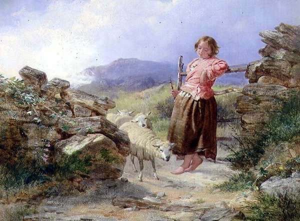 La pequeña pastora de Isaac Henzell