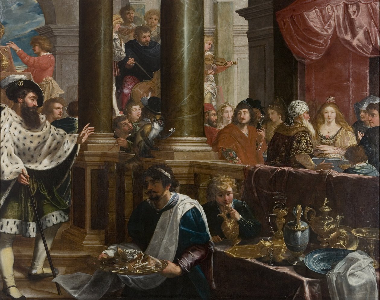 Un banquete de Isaac Isaacsz