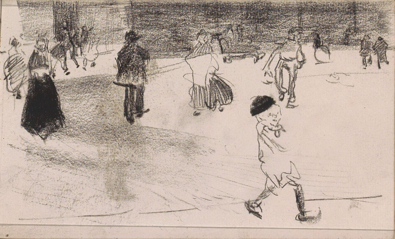 Figuras en la calle de Isaac Israels