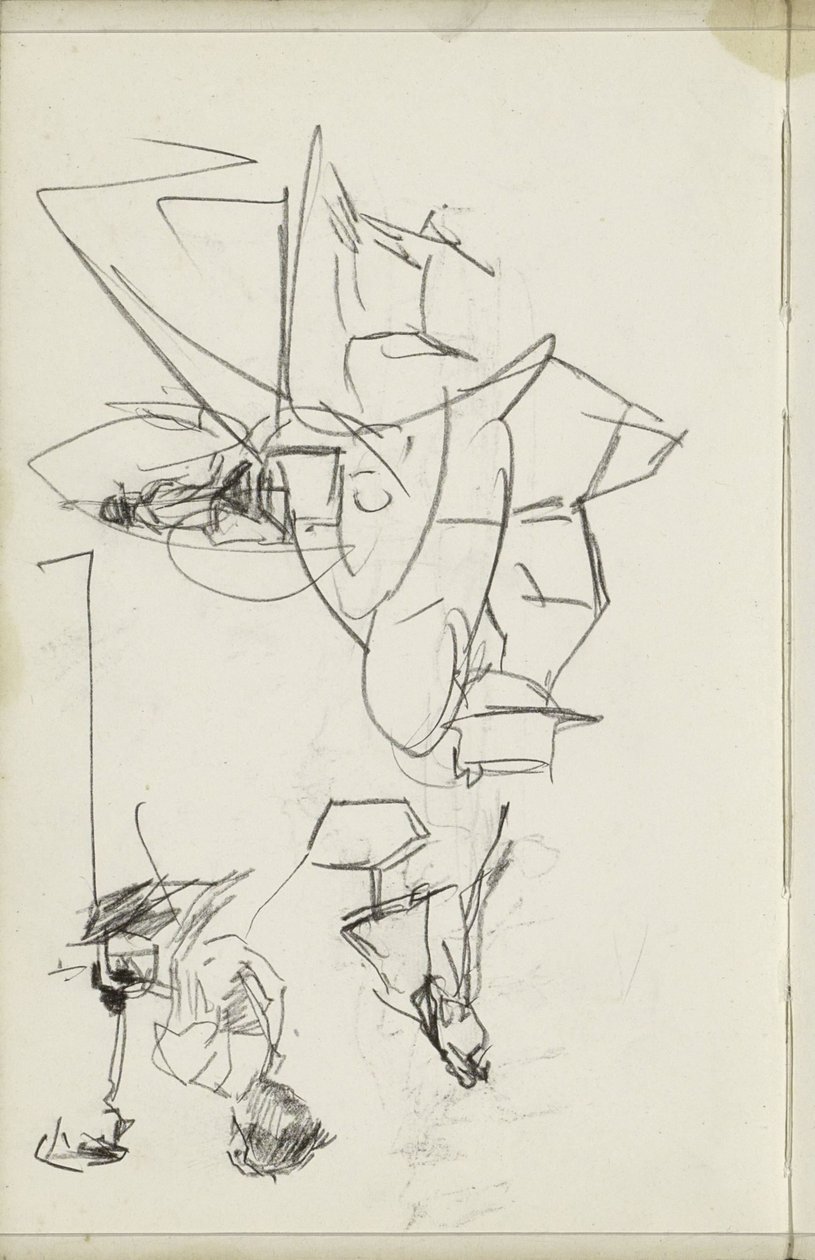 Estudios de figuras de Isaac Israels