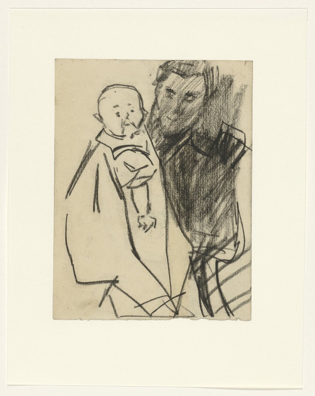 Madre con hijo de Isaac Israels
